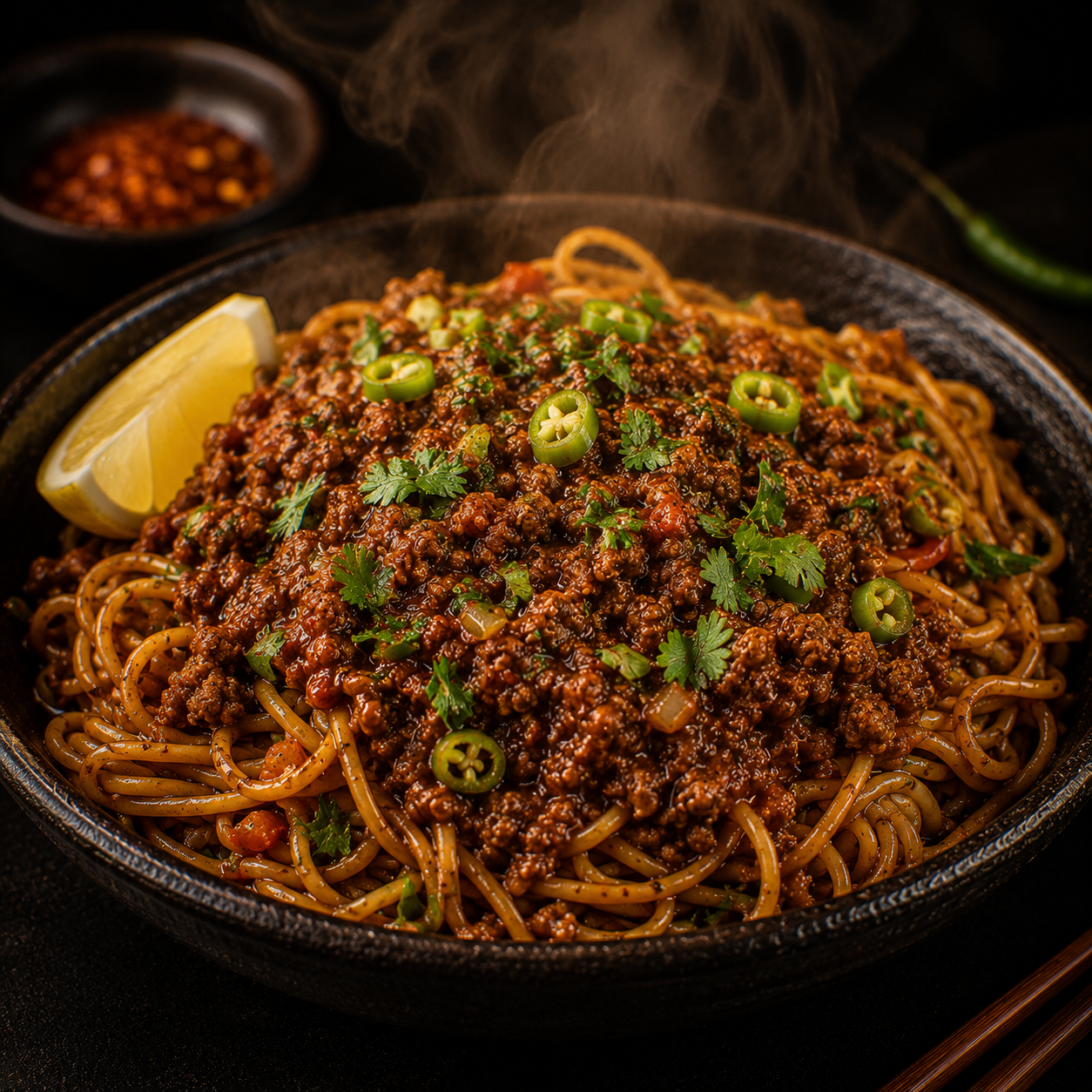 Keema Noodles