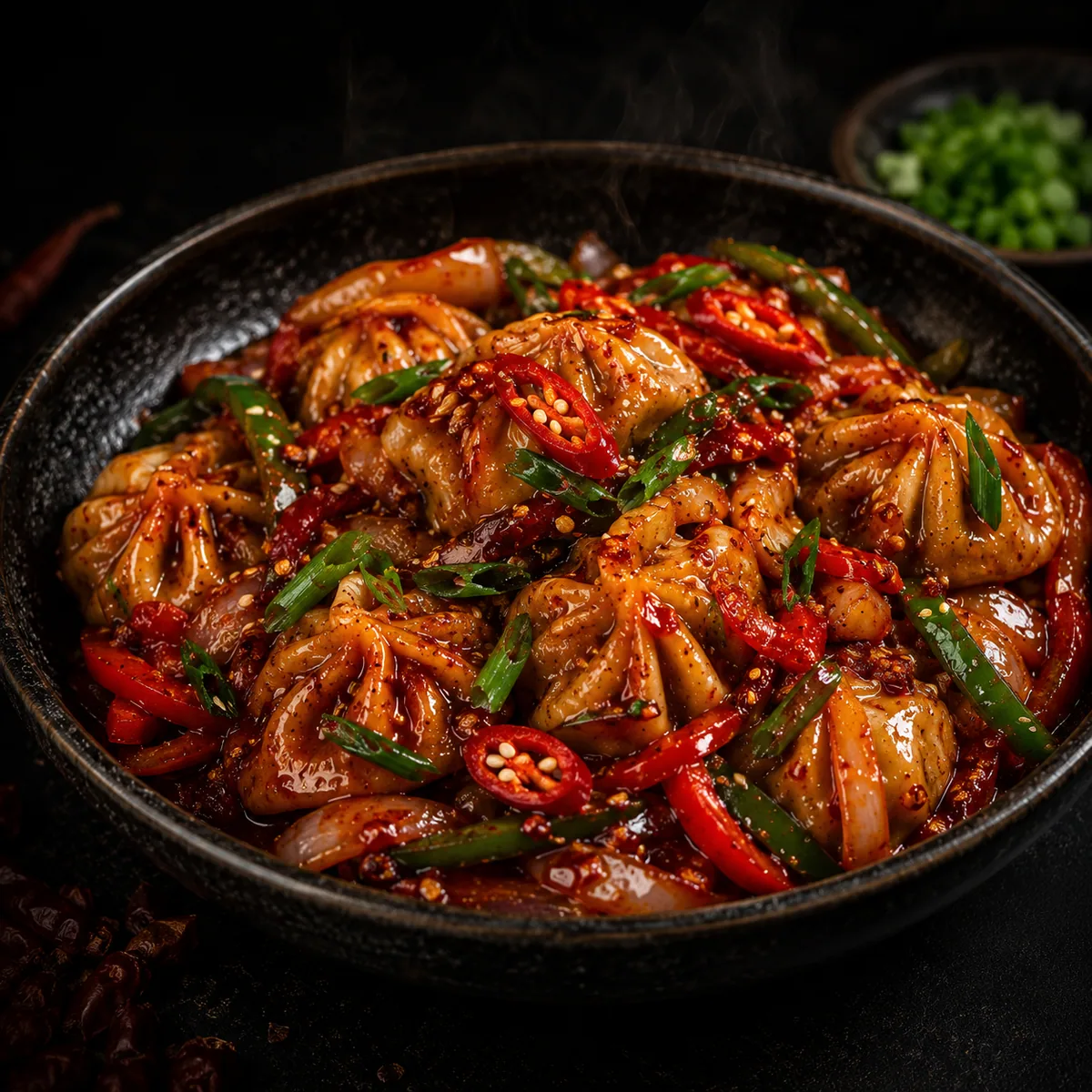Chicken Chili Momo