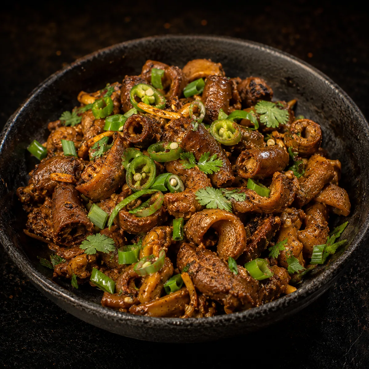Pork Ear Sadeko
